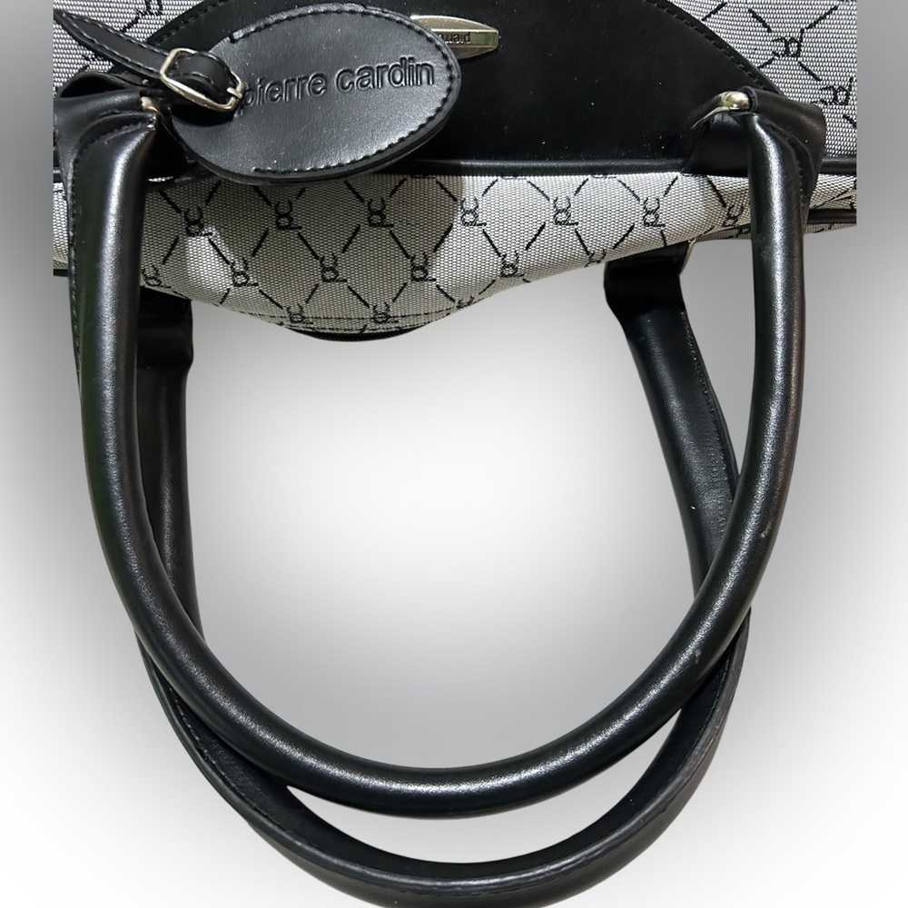 EUC Pierre Cardin Black and Gray Travel Bag - Picture 5 of 7
